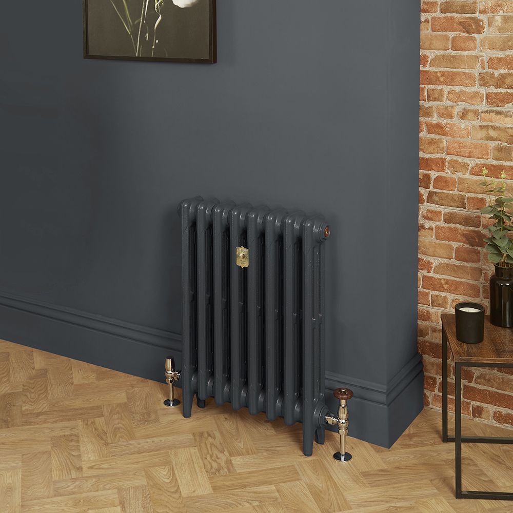 Gusseisen-Heizkörper - Höhe 660mm, Breite auswählbar - Railings 31 von Farrow & Ball - Mercury