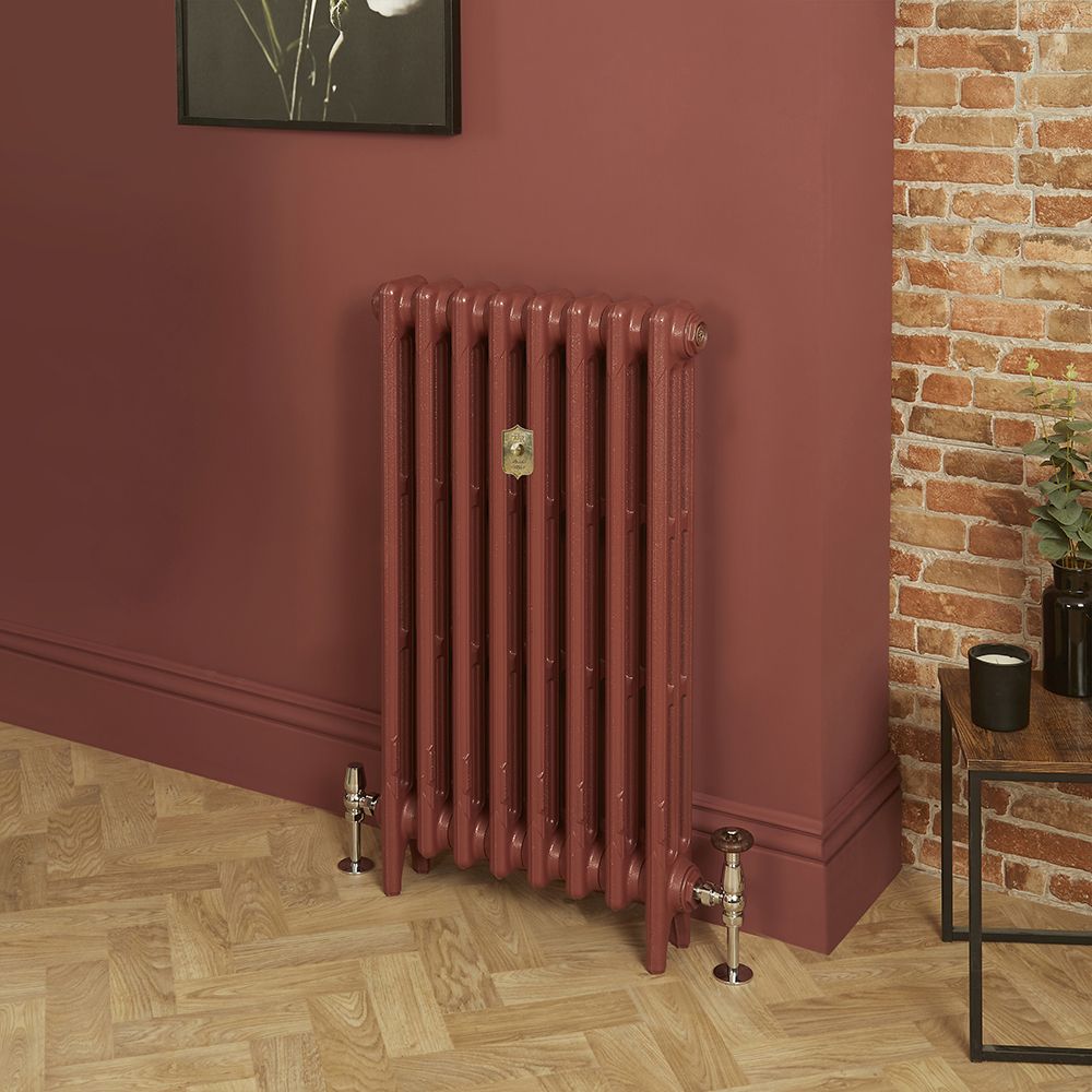 Gusseisen-Heizkörper - Höhe 760mm, Breite auswählbar - Eating Room Red 43 von Farrow & Ball - Mercury