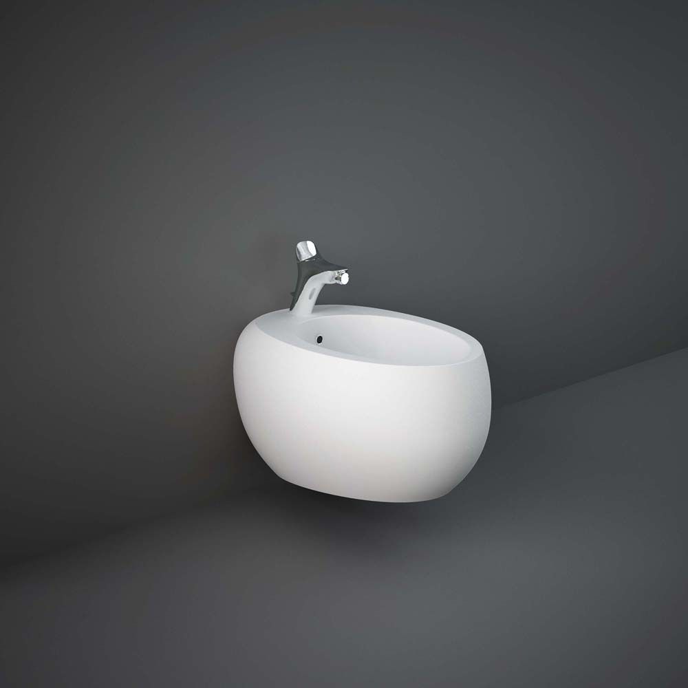 Wand-Bidet, 350mm x 400mm, Mattweiß – RAK Cloud x Hudson Reed