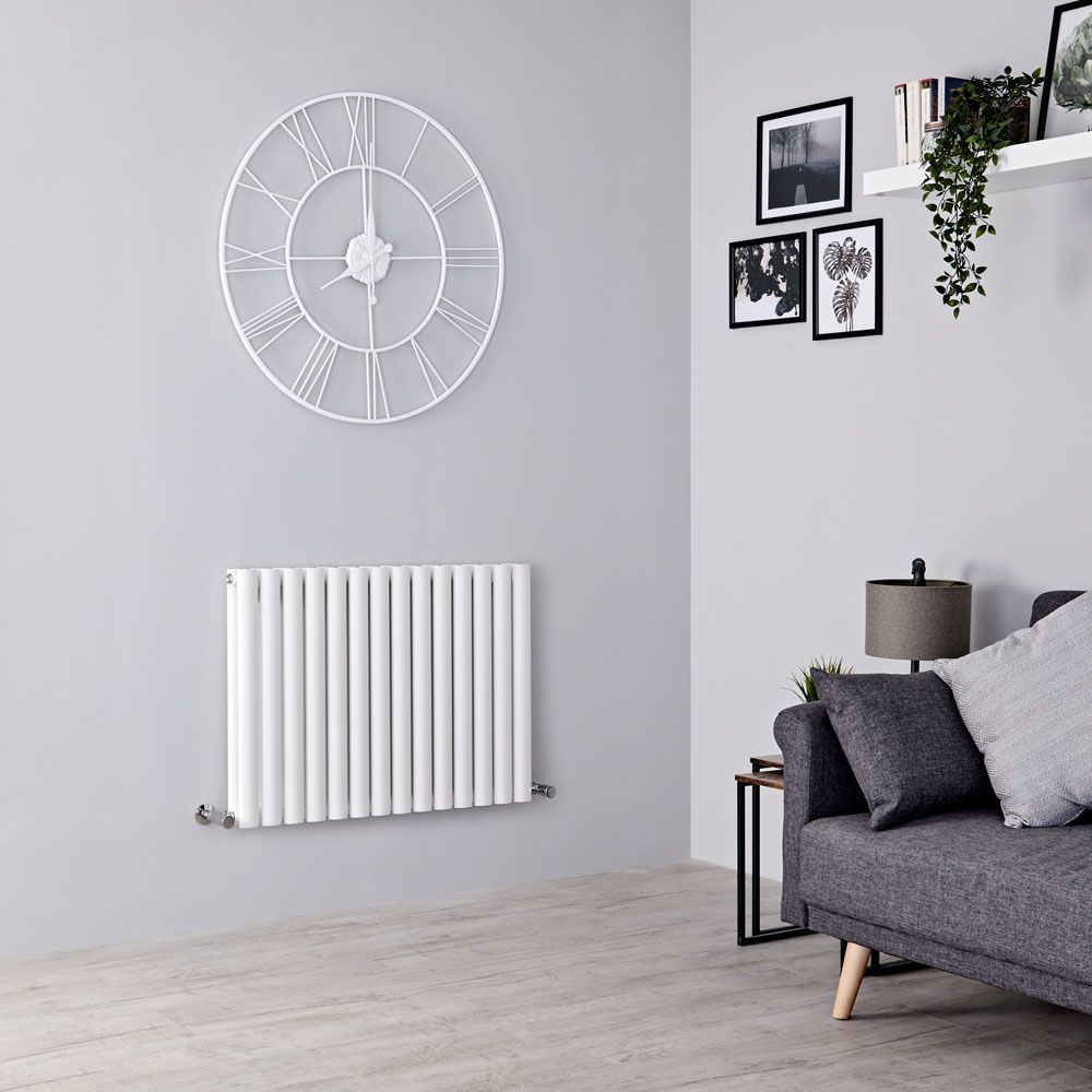Design Heizkörper Horizontal | Größe wählbar - Weiß – Revive