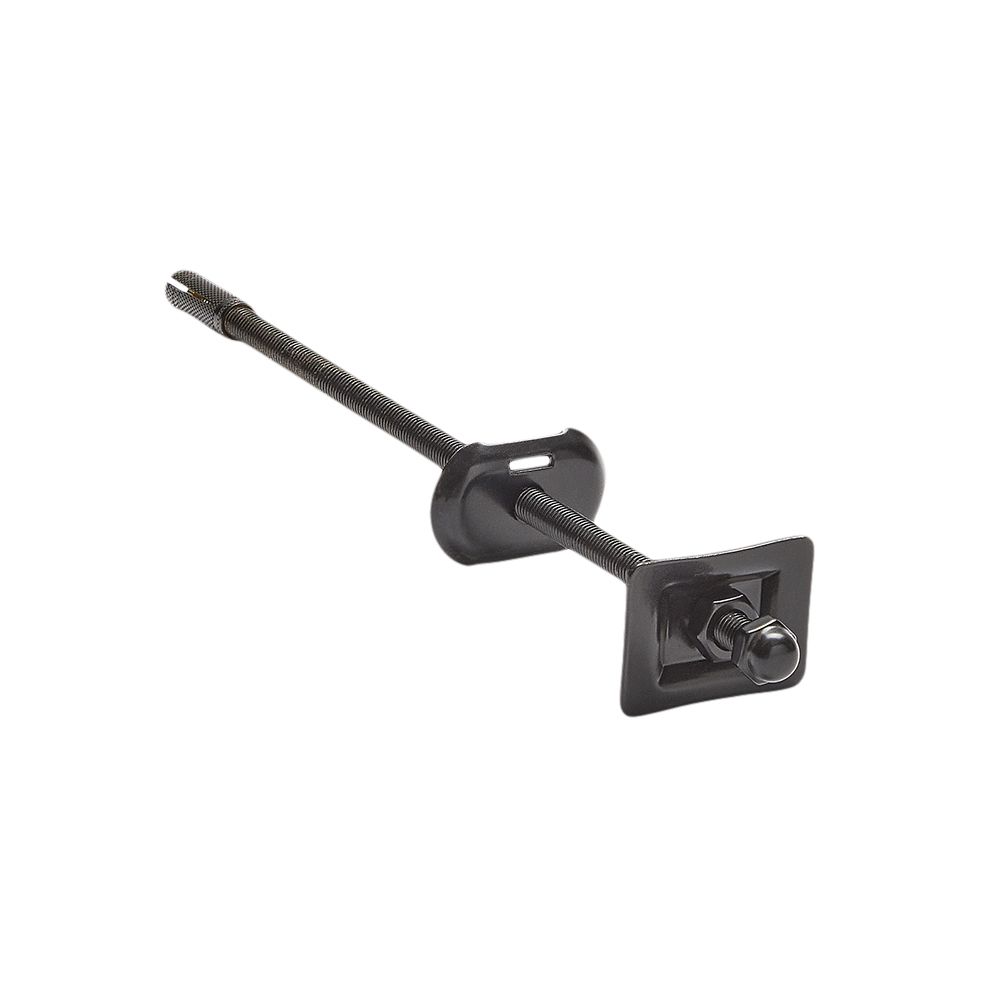 Gerade Wandhalterung für Gusseisenheizkörper - Schwarz