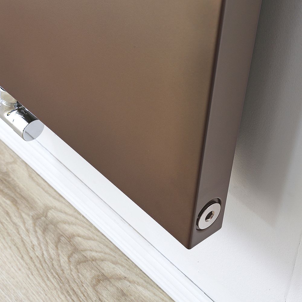 Design Heizkörper Vertikal 1800mm x 500mm - antikes Kupfer - Rubi