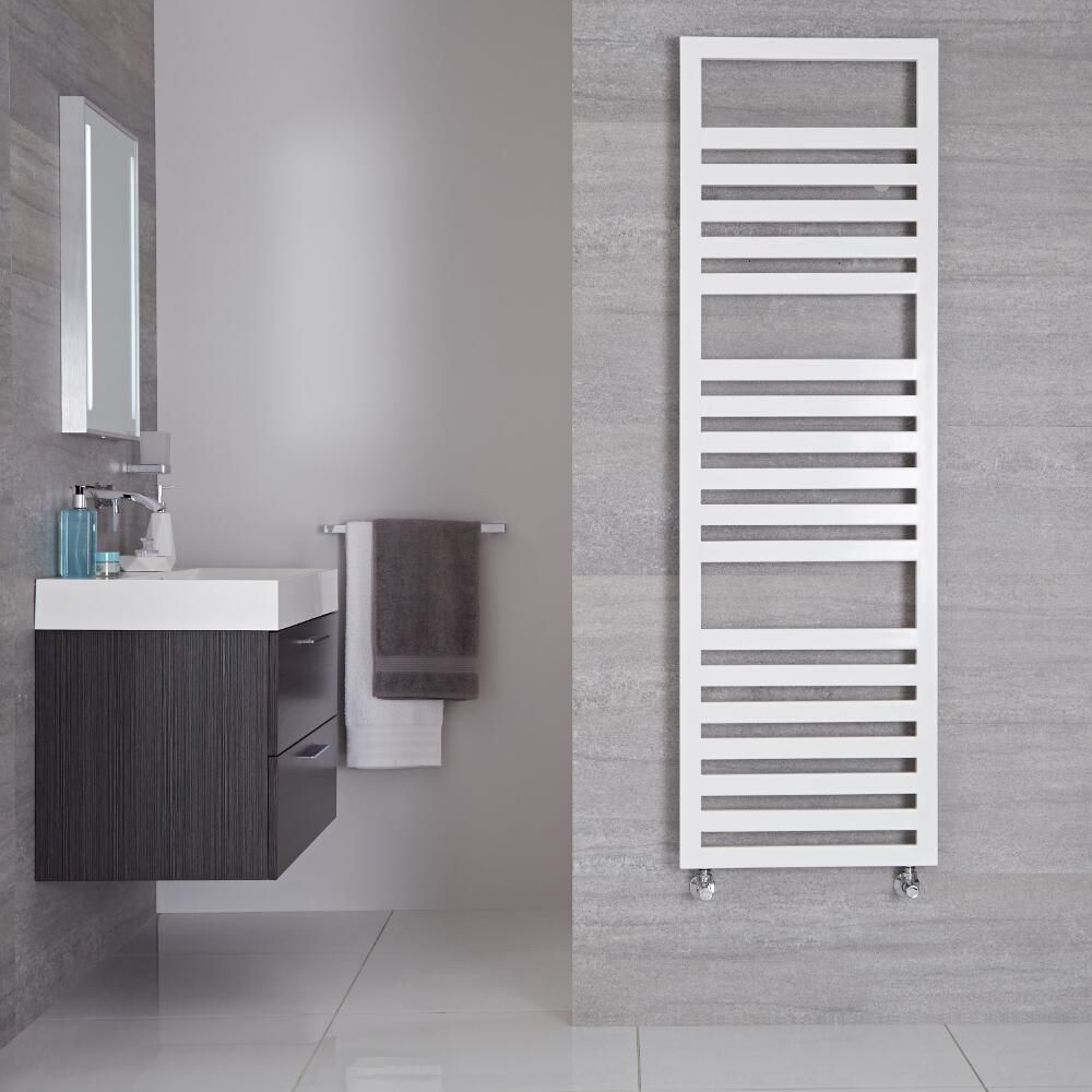 Handtuchheizkörper Weiß 814W 1600mm x 500mm - Ponza