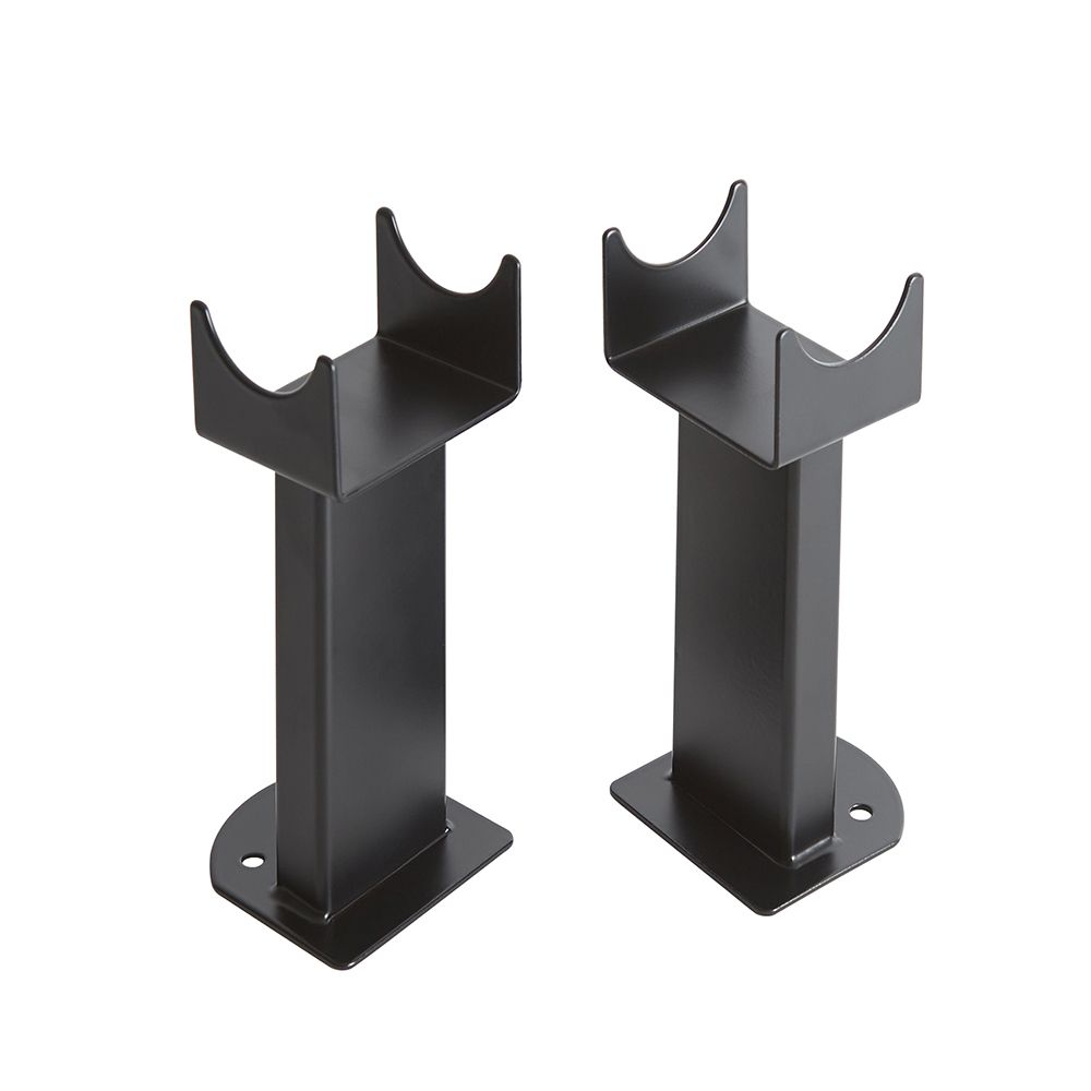 Standfüße für Delta Design-Heizkörper, Bodenmontage - Schwarz