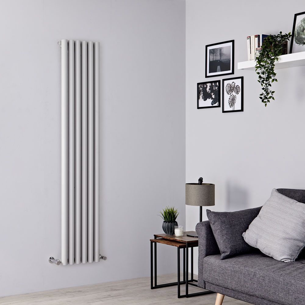 Design Heizkörper Vertikal Silber Alle Größen - Savy