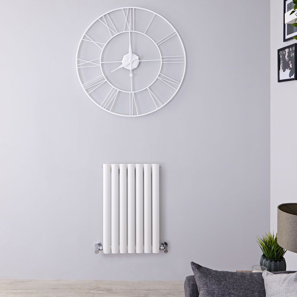 Design Heizkörper Horizontal (Einlaging) 635mm x 413mm | Weiß - Revive