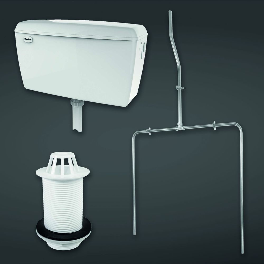 Urinal Aufputz-Spülkasten (2 Urinale) 9L – Automatische Spülung - RAK x Hudson Reed