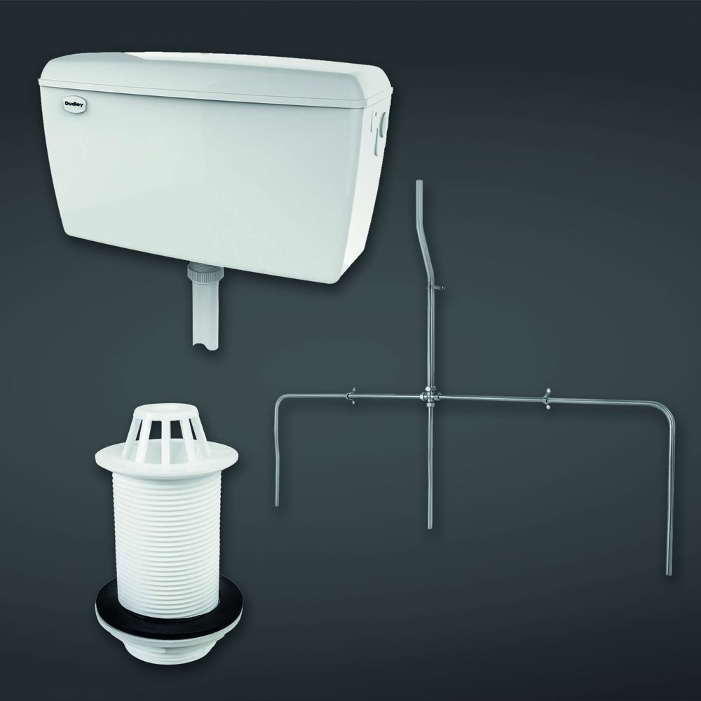 Urinal Aufputz-Spülkasten (3 Urinale) 13.5L – Automatische Spülung - RAK x Hudson Reed