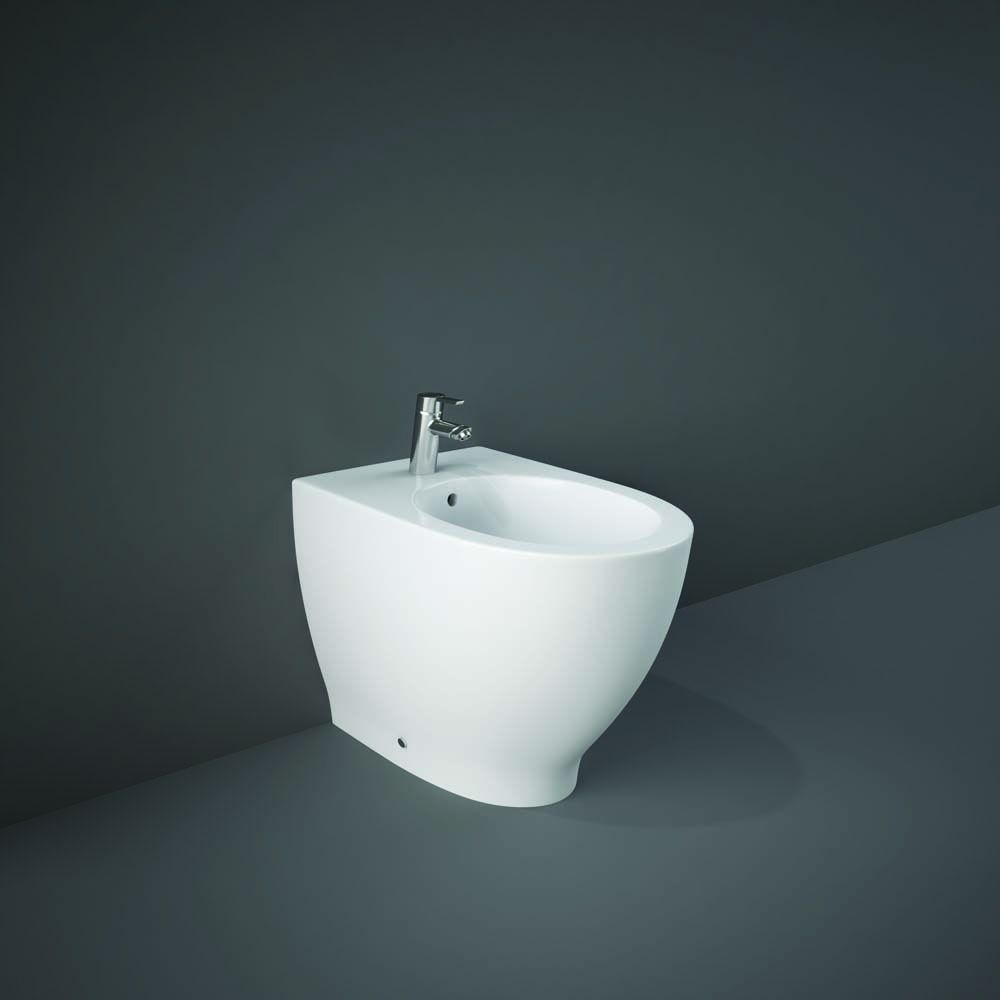 Stand-Bidet, 320mm x 350mm, Glanz-Weiß – RAK Moon x Hudson Reed