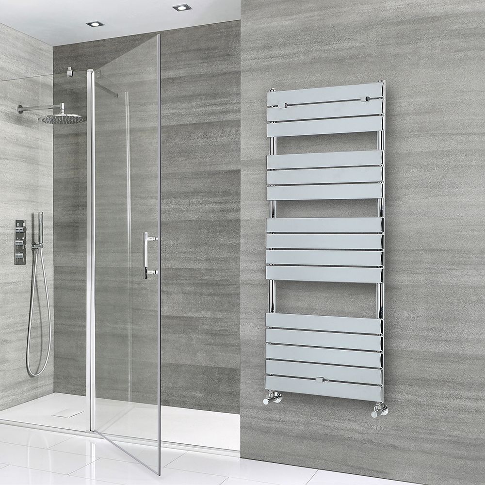 Design Badheizkörper Chrom Flach 1512mm x 600mm 666W – Lustro
