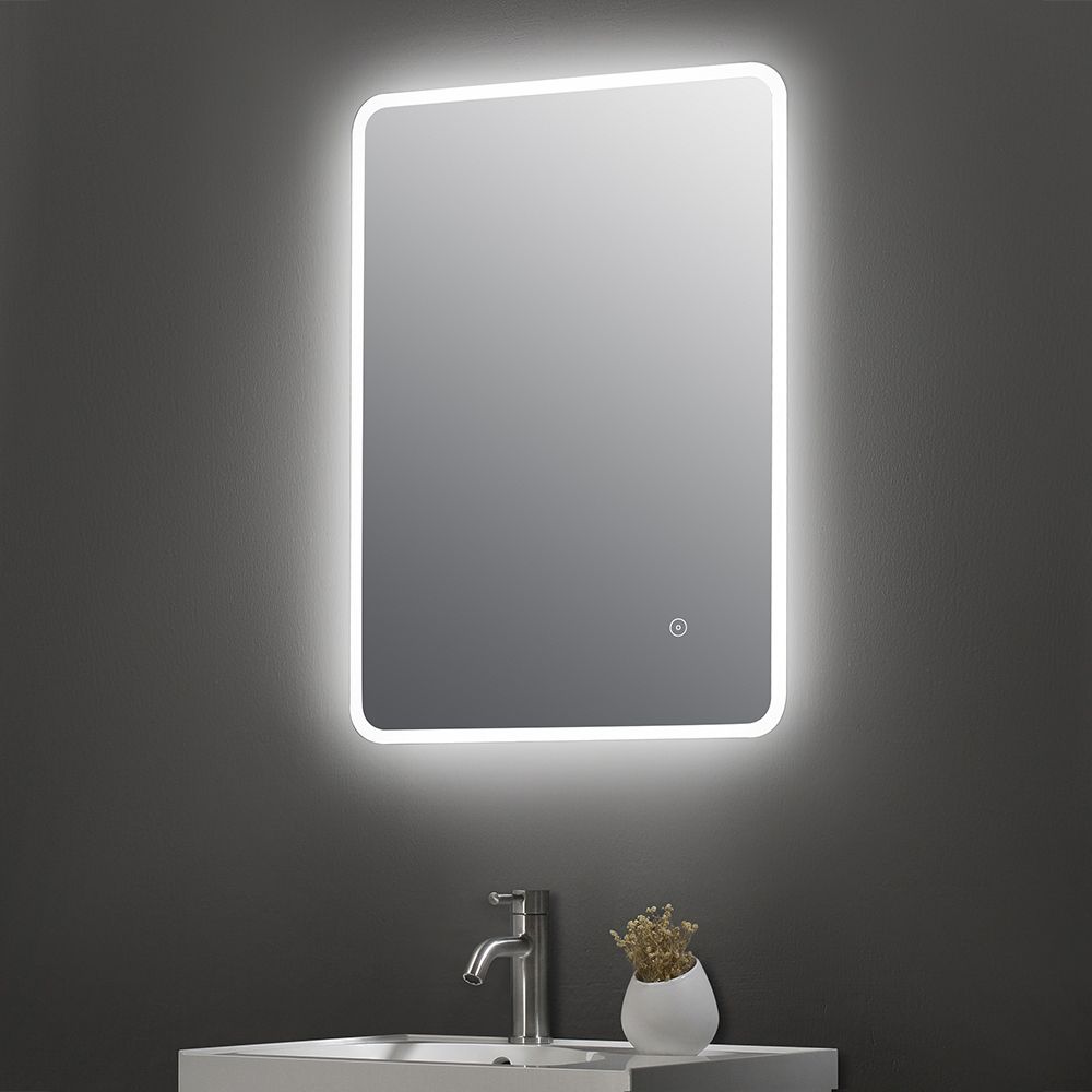 Beleuchteter 27W Ambiente LED-Spiegel 500mm x 700mm