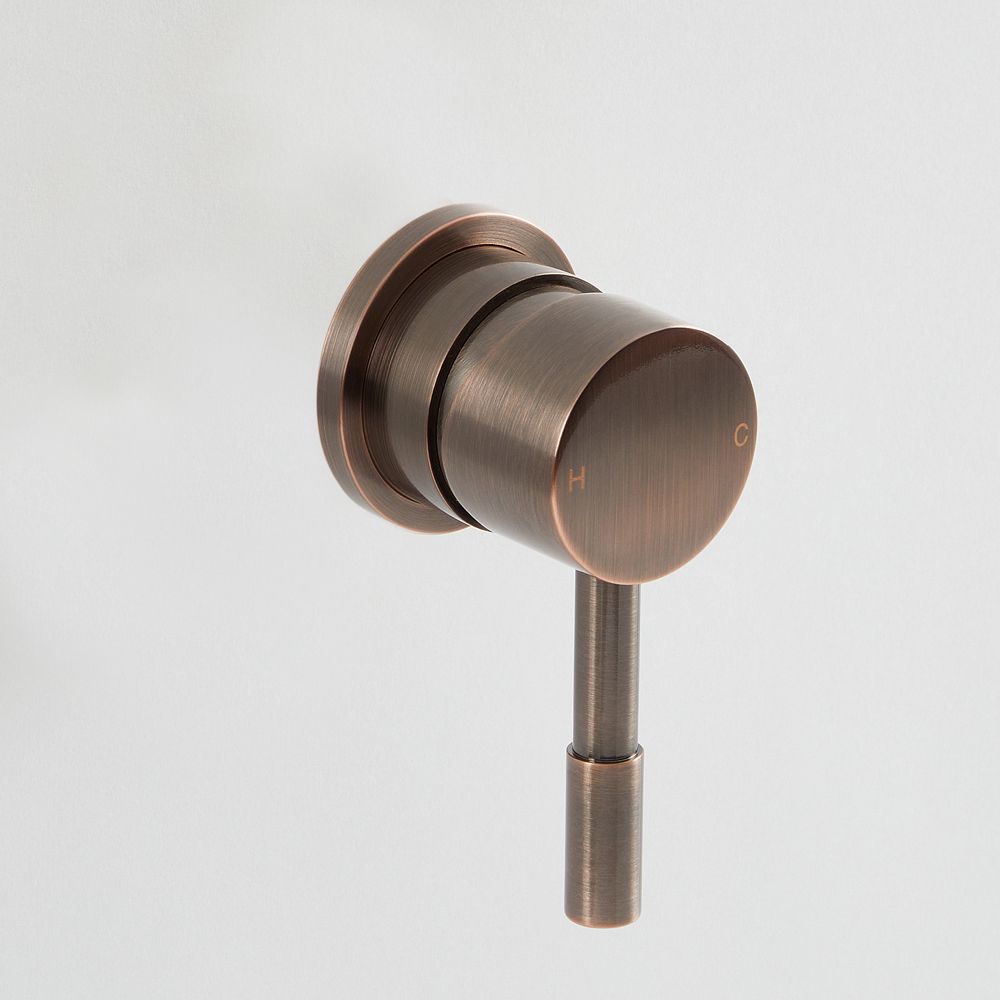 1-Weg Einhebelmischer in gebürsteter Bronze- Amara