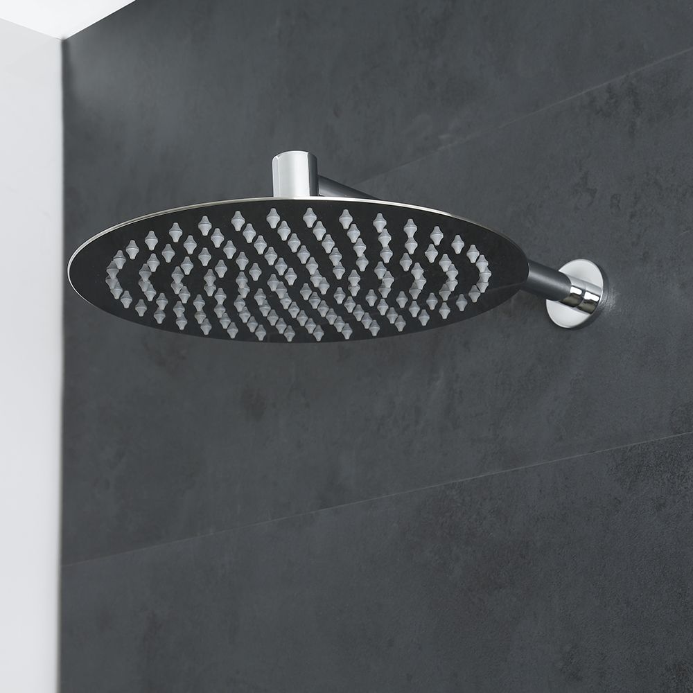 Duschkopf rund ohne Halterung, 200mm – Chrom - Como
