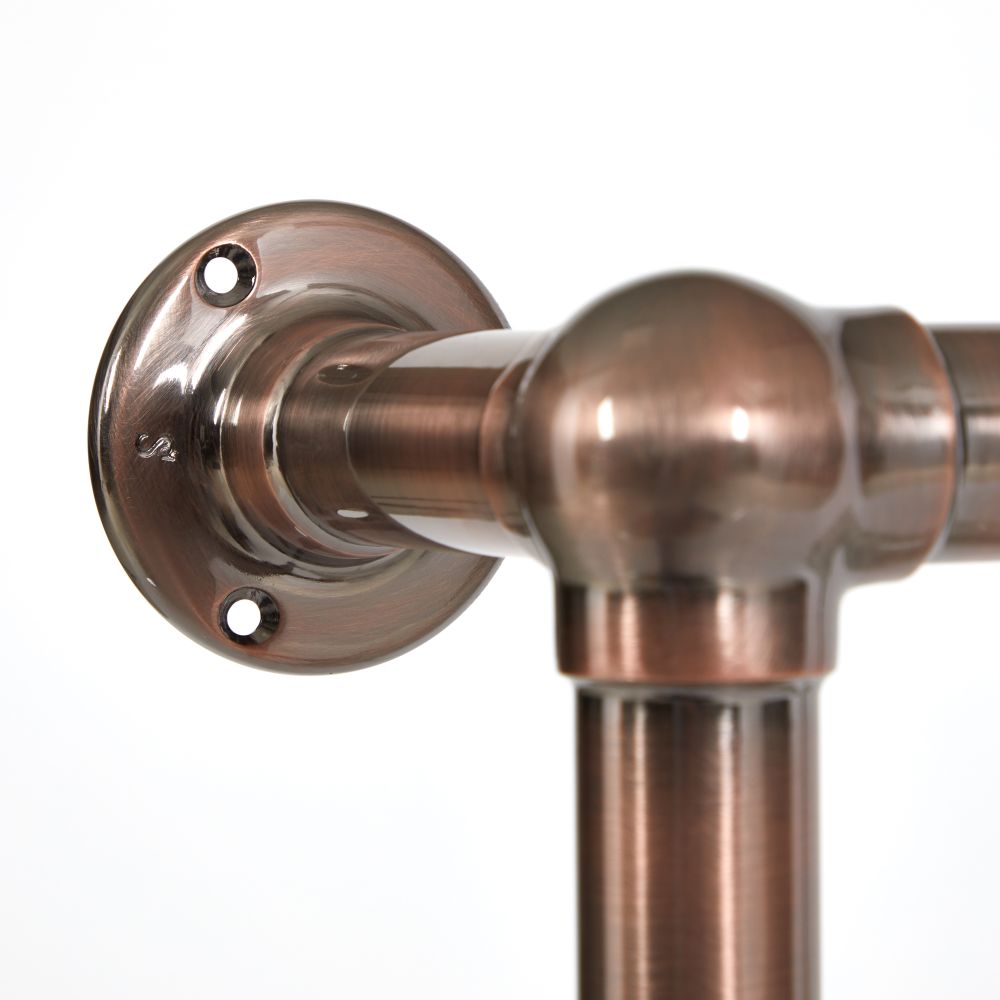 10 Stück Etikettenhalter Metall - Büro Schubladen Beschriftung Gebürstete Bronze