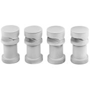 Wandhalterung für horizontale Design Heizkörper – Weiß – Revive