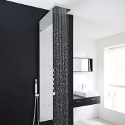 Duschpaneel mit Wasserfallkopf Chrom - Delta