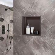 Nischenablage fürs Bad | 340mm x 340mm (quadratisch) Farbe wählbar