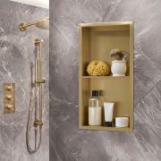 Nischenablage fürs Bad | 640mm x 340mm (rechteckig) Farbe wählbar