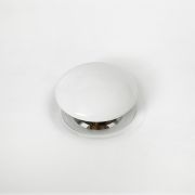 Ablauf mit Push-Up-Stöpsel, für Waschbecken, universal – Weiß