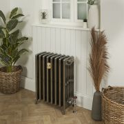 Gusseisen-Heizkörper (6-lagig) - Höhe 660mm, Breite auswählbar - poliertes Gusseisen - Isabel