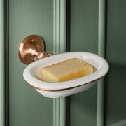Hudson Reed Elizabeth - Retro Seifenschale | Farbe wählbar