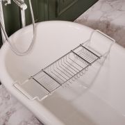 Badewannenablage - Größe verstellbar - Chrom - Elizabeth