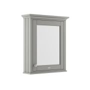 Spiegelschrank 750mm x 650mm | Storm Grey (Grau) - Old London
