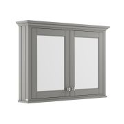 Spiegelschrank 750mm x 1050mm | Storm Grey (Grau) - Old London