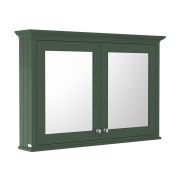 Spiegelschrank 750mm x 1050mm | Hunter Green (Grün) - Old London