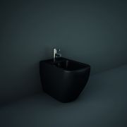 Modernes Stand-Bidet, eckig – Matt Schwarz – RAK Feeling x Hudson Reed