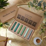 Heizkörper-Farbmusterbox – alle Grüntöne