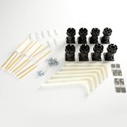 Duschwannenfüße, 8er Pack - Maxon