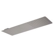 Duschkopf mit Wasserfall in gebürstetem Nickel