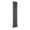Gliederheizkörper Vertikal 3 Säulen Nostalgie Anthrazit 1800mm x 380mm 1558W - Regent