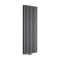 Design Heizkörper Mittelanschluss Vertikal Anthrazit 1600mm x 590mm 1937W (doppellagig) - Revive Caldae