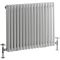 Gliederheizkörper Horizontal 2 Säulen Nostalgie Weiß 600mm x 785mm 964W - Regent