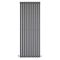 Design Heizkörper Vertikal Anthrazit 1400mm x 590mm 1143W (einlagig) - Revive