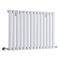 Design Heizkörper Horizontal (Einlaging) 635mm x 826mm | Weiß - Revive