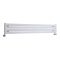 Design Heizkörper Horizontal Weiß 236mm x 1600mm 517W (einlagig) - Revive Slim