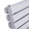 Design Heizkörper Horizontal Doppellagig Weiß 236mm x 1600mm 815W - Revive