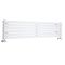 Design Heizkörper (doppellagig) horizontal – 354mm x 1600mm - Weiß – Sloane