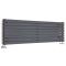 Design Heizkörper (doppellagig) horizontal – 472mm x 1780mm - Anthrazit – Sloane
