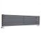 Design Heizkörper (doppellagig) horizontal – 354mm x 1780mm - Anthrazit – Sloane