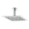 Duschkopf 200x200mm inklusive Arm zur Deckenmontage - Chrom – Kubix