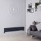 Design Heizköper (doppellagig), horizontal - 236mm x 1400mm, 696W – Anthrazit - Revive
