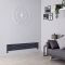 Design Heizköper (einlagig), horizontal - 236mm x 1400mm, 457W – Anthrazit - Revive