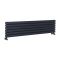 Design Heizköper (doppellagig), horizontal - 354mm x 1400mm, 1044W – Anthrazit - Revive