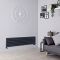 Design Heizköper (doppellagig), horizontal - 354mm x 1400mm, 1044W – Anthrazit - Revive