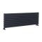 Design Heizköper (doppellagig), horizontal - 472mm x 1400mm, 1392W – Anthrazit - Revive