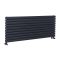 Design Heizköper (doppellagig), horizontal - 590mm x 1400mm, 1740W – Anthrazit - Revive